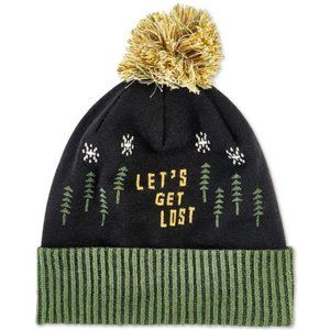 United by Blue Let's Get Lost Pom Beanie 100% Recycled Polyester